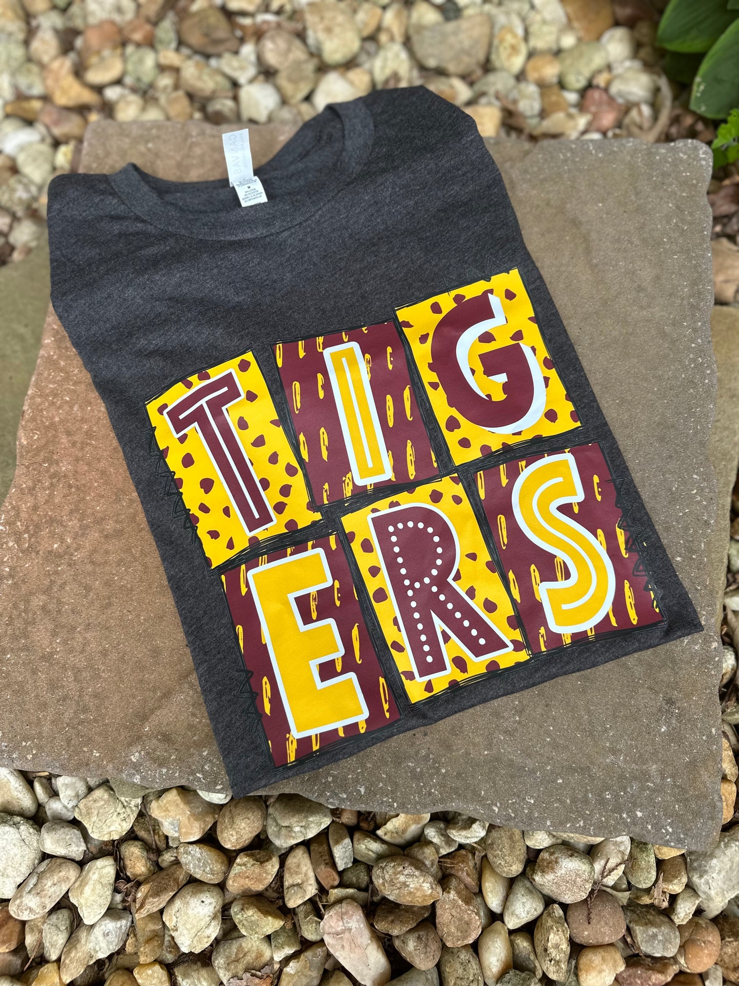 Tigers Block Spirit Shirt