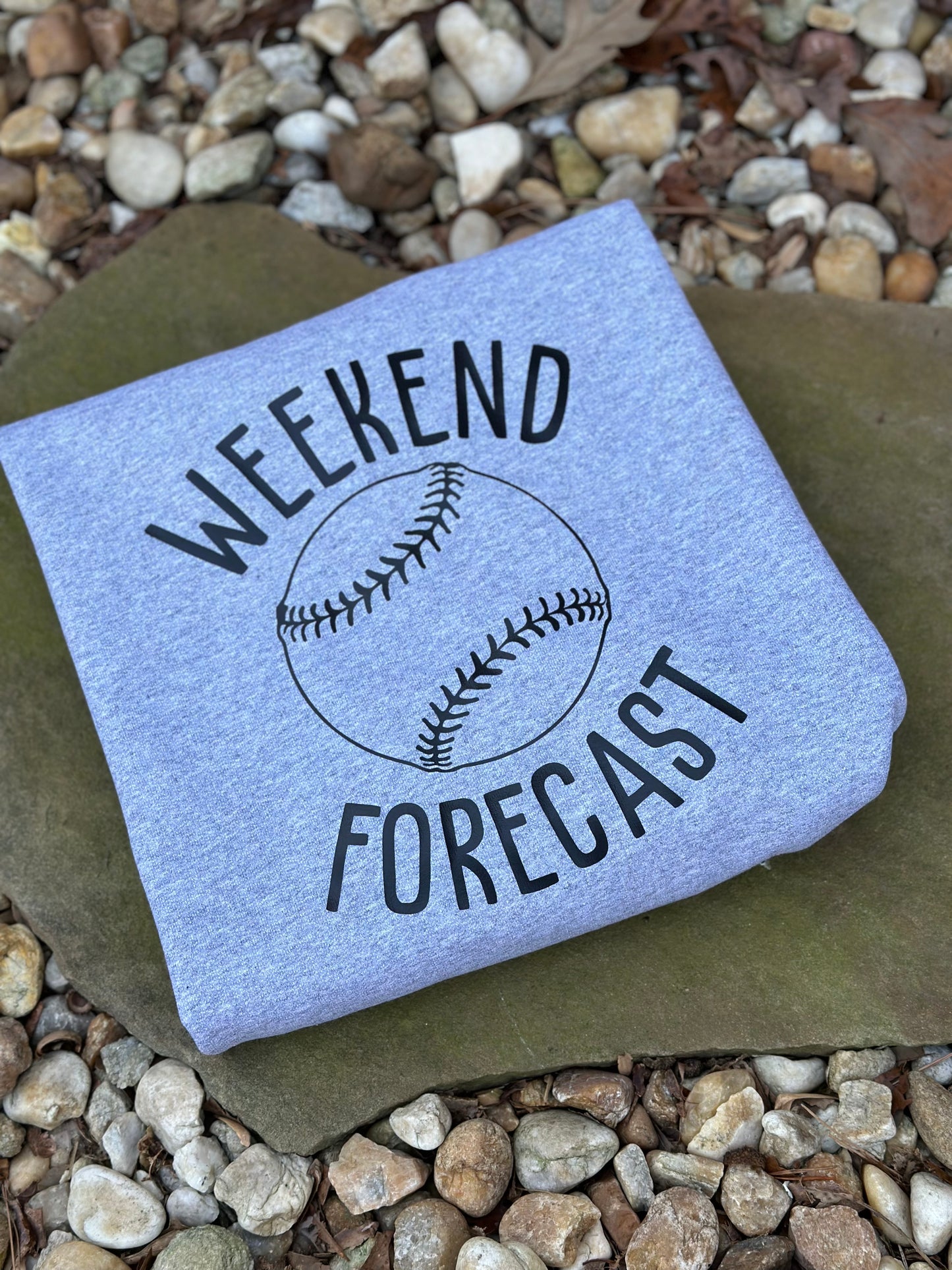 Weekend Forecast Baseball Softball Shirt
