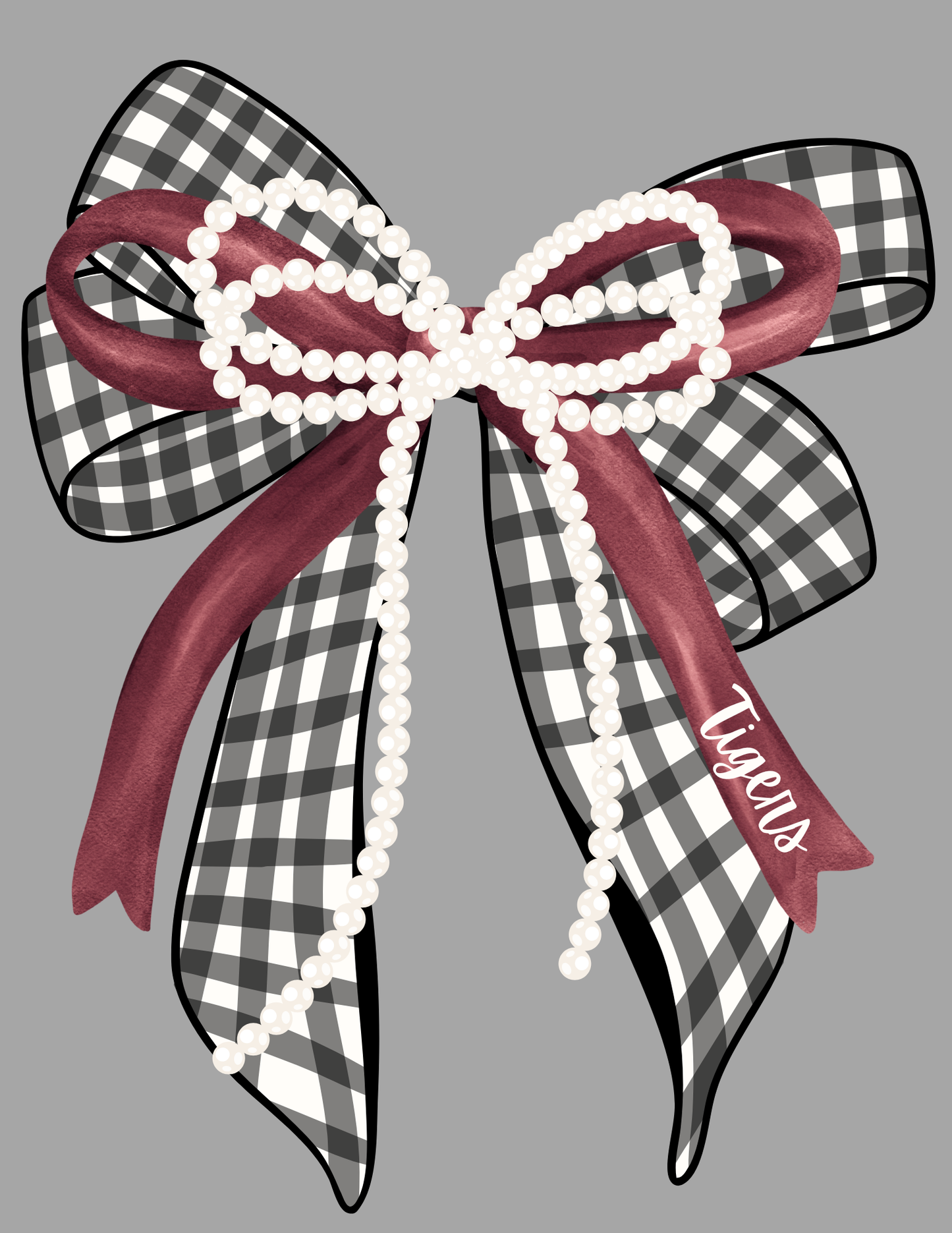 Dawson Tigers Bow Shirt