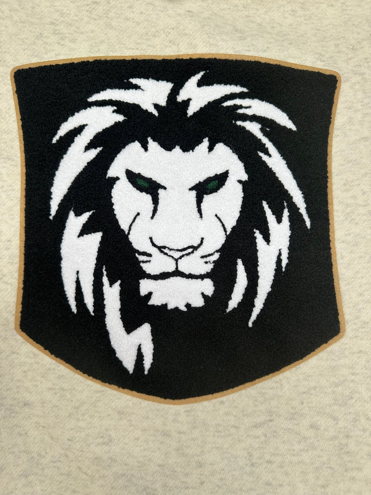 Lanier Lions Shield Chenille Patch Sweatshirt