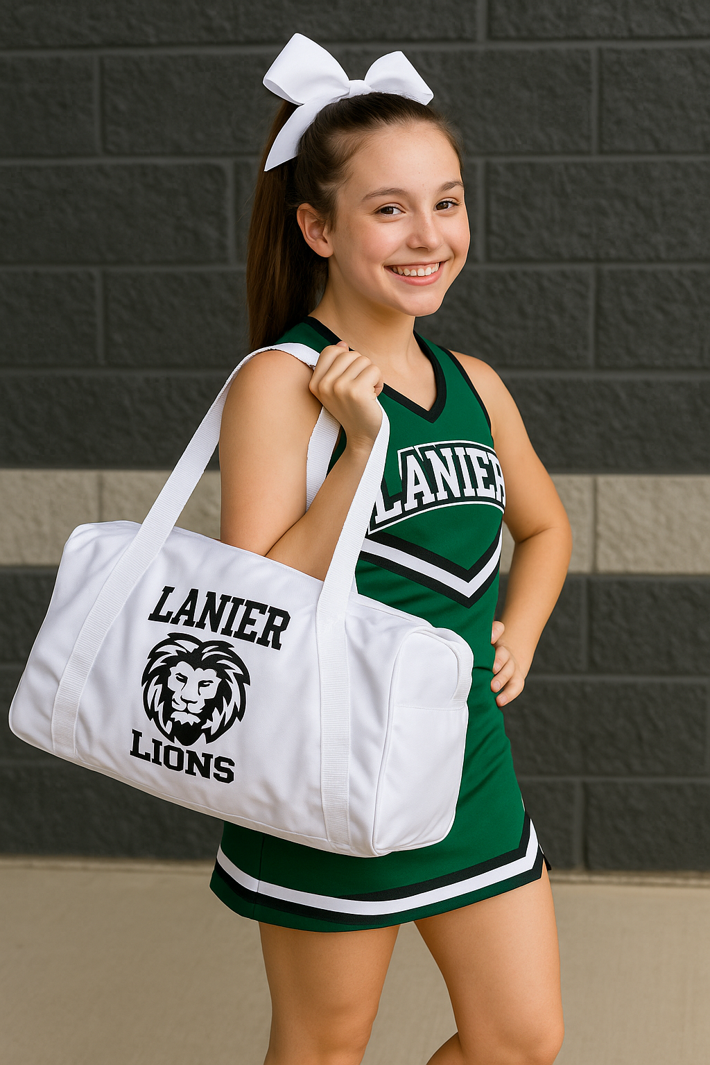 Lanier Lions Cheer Bag - Customizable