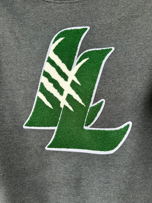 Lanier Lions Chenille Patch Sweatshirt