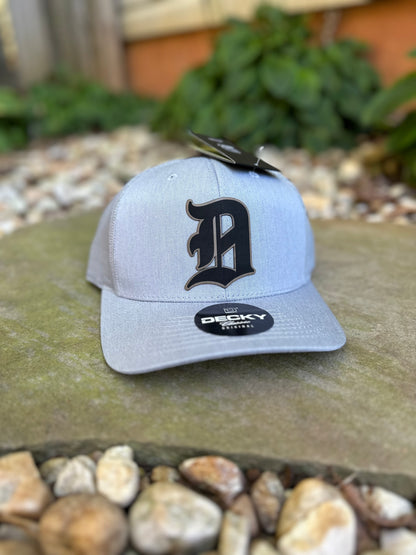 Men’s Dawson D Leather Patch Hat