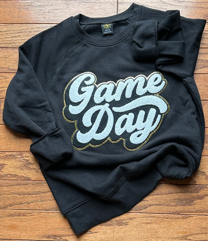 Game Day Chenille Patch Sweatshirt