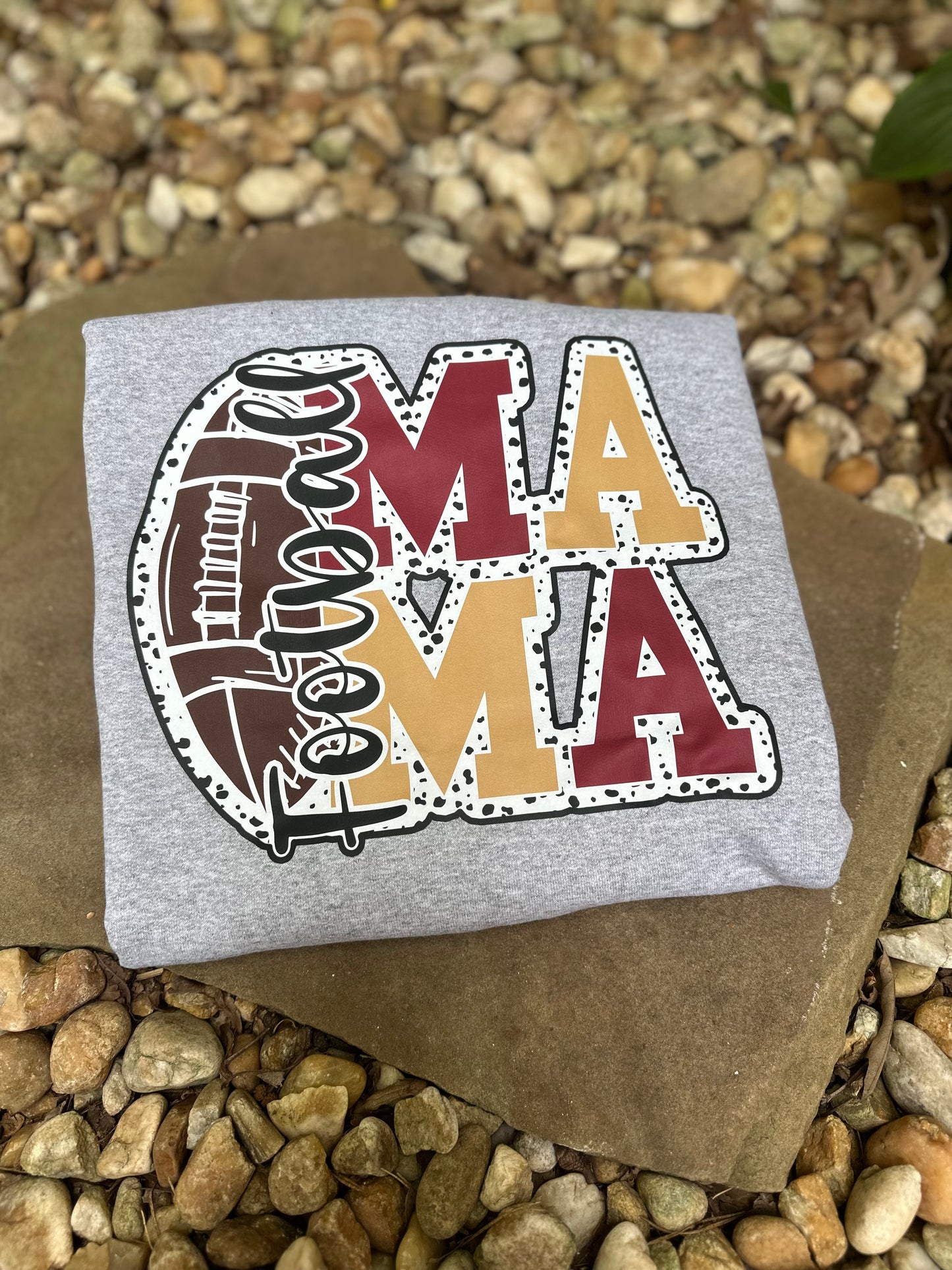 Football Mama Speckle Shirt