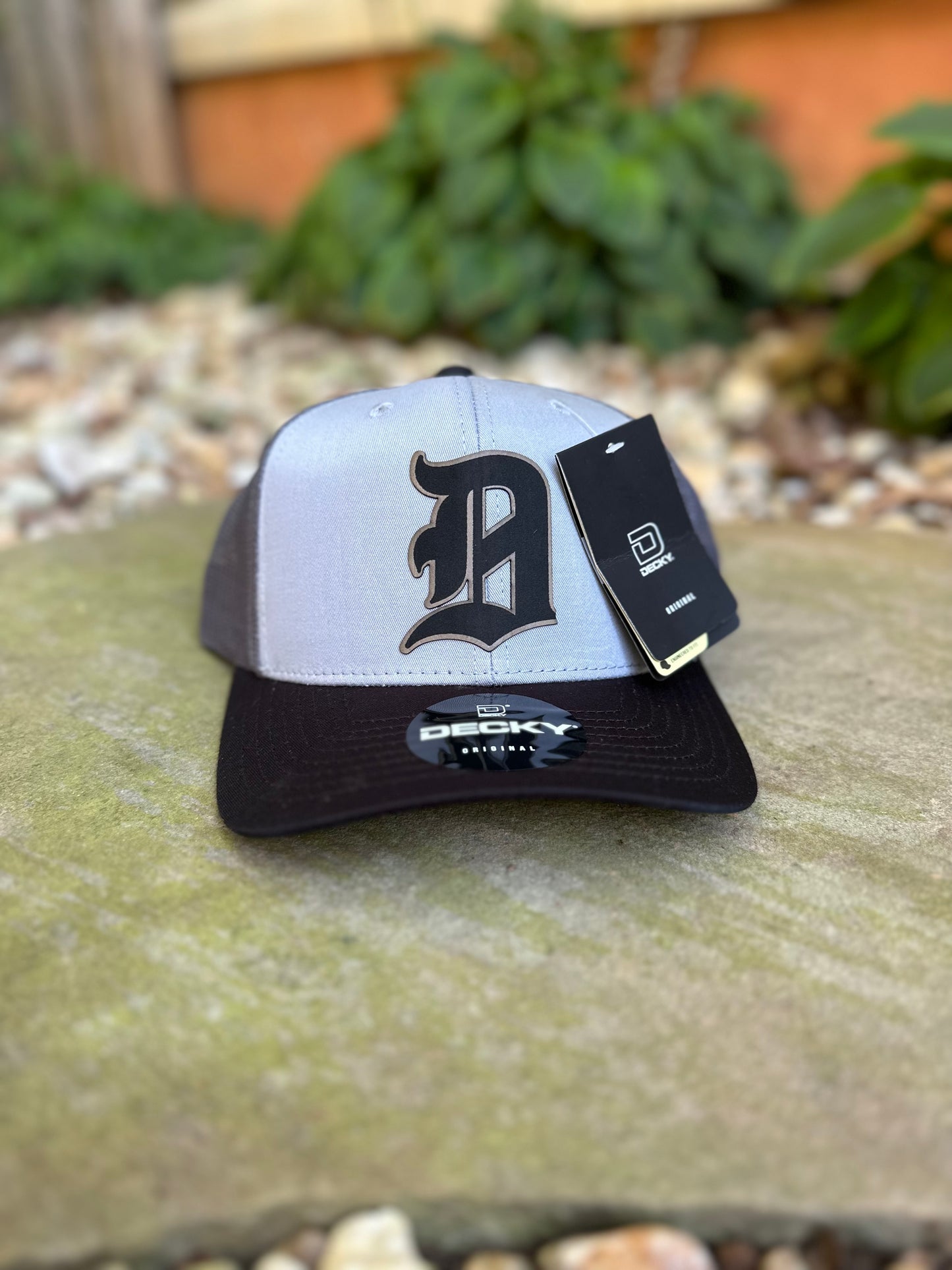 Men’s Dawson D Leather Patch Hat