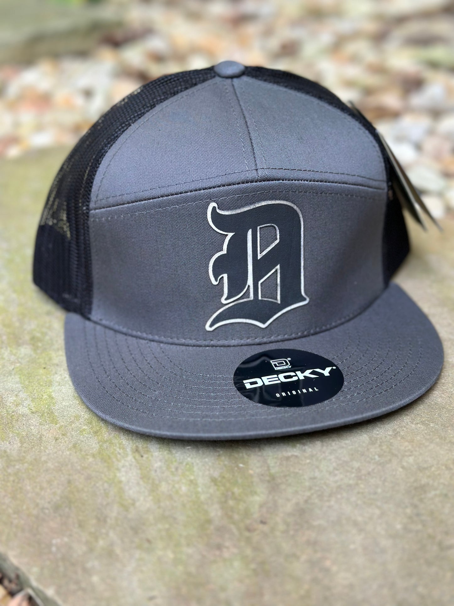 Men’s Dawson D Leather Patch Hat